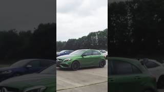 RS3 vs A45 AMG vs CIVIC Type R vs GOLF R vs FOCUS RS dragrace youtubeshorts credit Carwow shorts [upl. by Bambi]