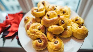 St Lucia Buns Lussekatter [upl. by Keating]