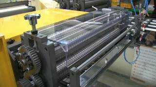 Rotary Pleating Machine DBWR W800HS High Speed Type [upl. by Yatnuahs]