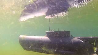 Seehund RC Submarine [upl. by Enyrhtak]