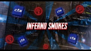 Best CS2 Inferno Smokes  Learn Top Smoke Spots on Inferno [upl. by Feltie950]