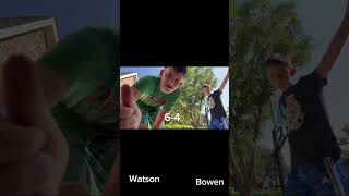 Watson vs Bowen game 1 insanely close game [upl. by Edgardo216]