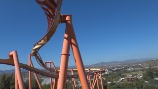 Tatsu OnRide Six Flags Magic Mountain [upl. by Picker]