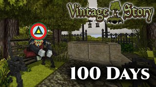 Surviving100 Days in Ice Age Vintage Story  Days 59 [upl. by Nuawad425]