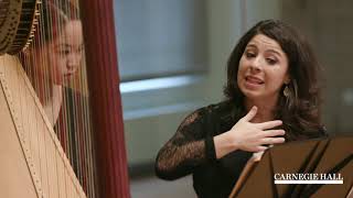 Vienna Philharmonic Harp Master Class with Anneleen Lenaerts P Houdy’s Sonata for Harp [upl. by Arodal503]