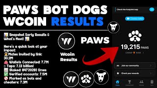 PAWS Airdrop Full Reviews Real Or Fake and listing or withdrawal updates paws telegram [upl. by Bracci31]