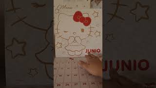 CALENDARIO DE HELLO KITTY 50 ANIVERSARIO [upl. by Irby442]