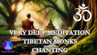 Tibetan Monks Chanting Deep Chanting Meditation Music for Spiritual Healing amp Awakening [upl. by Ah697]