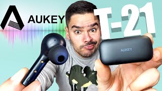 AUKEY T21 LE TEST  Des écouteurs Bluetooth incroyable [upl. by Raynold]