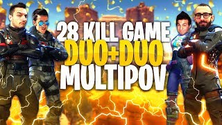 28 KILL GAME  DIVIDERSI AL LANCIO INIZIALE  FORTNITE MULTIPOV [upl. by Shetrit]