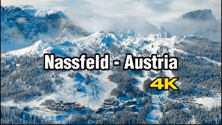 Nassfeld winter 4K  Austria [upl. by Wenona]