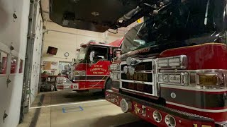 Inside Lambertville Fire Department Station NJ [upl. by Hairabez]