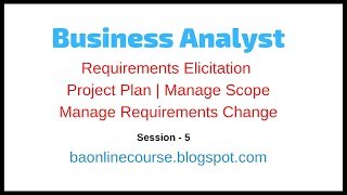 Requirements Elicitation Tutorial  Manage Requirements Change  Business Analyst Risk Assessment [upl. by Coshow]