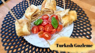 Original Turkish Gozleme Recipe 🌱Best Chef in Turkey amp Chef Oktay Usta [upl. by Ulu]