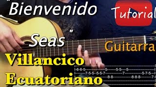 Bienvenido seas  Villancico Ecuatoriano tutorial [upl. by Schoenburg65]