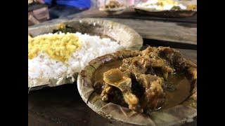 BEST DHABA on NH16  MIND BLOWING MUTTON Curry  Nana DhabaPhulnakhra [upl. by Lilias540]