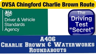 CHINGFORD 2019 DVSA Independent Drive Charlie Brown amp Waterworks roundabouts [upl. by Yednarb]