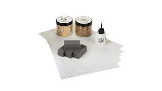 Cosmic Shimmer Gilding Flakes with Tools Starter Kit [upl. by Nilyac]