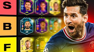 RANKING THE BEST ATTACKERS IN FIFA 22 🔥  FIFA 22 Ultimate Team Tier List October [upl. by Pablo563]