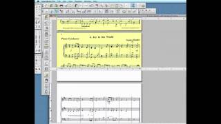 Creating a conductor’s score from a simple piano score [upl. by Ceil]