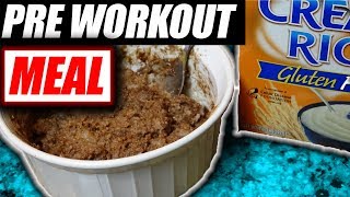 Cream Of Rice Pre Workout Concoction Bowl Recipe [upl. by Anaeerb]