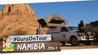 guruontour Episode 2 NAMIBIA Teil 1 [upl. by Parthenia]