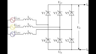 10 Le redressement commandé triphasé montage simple en parallèle [upl. by Mosi69]