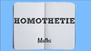 MATHS 3ème  Homothétie [upl. by Ramsden820]