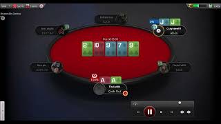 Preflop Poker All In [upl. by Dlorrej]