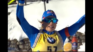 2020  Mondiali Biathlon Anterselva  Individuale  Oro Dorothea Wierer [upl. by Yramanna]