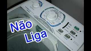 Maquina Electrolux LTE08 não liga  Como descobrir se é placa [upl. by Nneb]