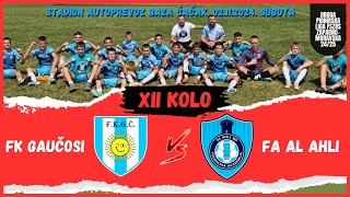 LIGA PIONIRA 202425  12 KOLO  FK GAUČOSI AF COERVER  STADION AUTOPREVOZ BAZA ČAČAK [upl. by Nirihs934]