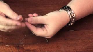 How to Tie Jewelry Knots With Wire  DIY Craft Projects [upl. by Maibach]