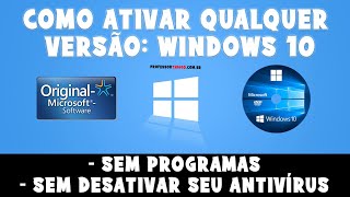 Instalar windows 10 sem a chave do produto Key 2023 [upl. by Xam548]