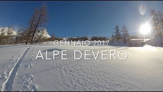 Alpe Devero  Scialpinismo  Cazzola e Corona Troggi [upl. by Ayardna]