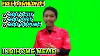 🔥MAS AGUS INDIHOME GREEN SCREEN [upl. by Thisbee]