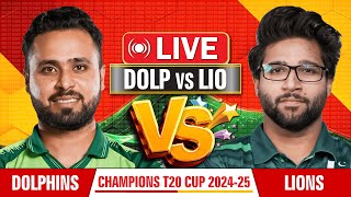 🔴 Live  DolphinsPAK vs LionsPAK  DOLP vs  Live Score amp Commentary [upl. by Inattirb692]