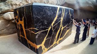 Egypts Greatest Mystery  Massive Granite Boxes Humans Could Never Build [upl. by Khorma]