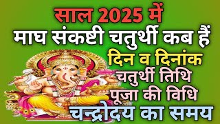 Sankashti chaturthi 2025 JanuarySakat chauth 2025 JanuarySankashti 2025 Januaryसंकष्टी कब हैं [upl. by Hedy]