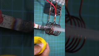 Induction Heater DIY ⚙️ electronic diy circuit [upl. by Jenica309]