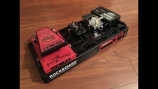 UNBIASED GEAR REVIEW  Rockboard by Warwick Tres 31 Pedalboard and accessories [upl. by Nilok]