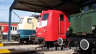 DB Museum Koblenz  Vorschau zum Sommerfest 2017 quot60 Jahre Trans Europ Expressquot [upl. by Naiva612]