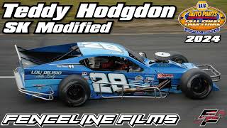 Teddy Hodgdon SK Modified Stafford Speedway Fall Final 2024 [upl. by Garfield]