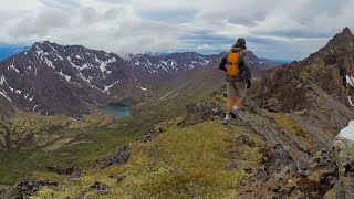 Chugach Mountains Alaska  WilliwawRamp Ridge Mountain Run [upl. by Kei]