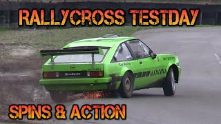 Rallycross testday Eurocircuit 2024 Spins amp Action [upl. by Ludwog]