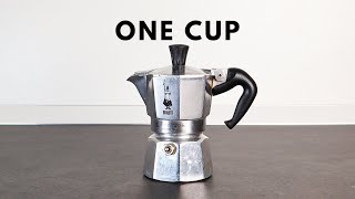 The BEST Way to Make Stronger Coffee with 1 Cup MOKA POT Revealed [upl. by Thomasa]