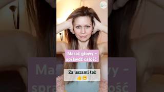 Masaż głowy w 5 minut 💆‍♀️ czyli jak dbać o zdrowie i młody wygląd ☺️🌸 [upl. by Pontone738]