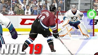 BREAKAWAY SHOT  NHL 19  Be A Pro ep 31 [upl. by Ipoillak]