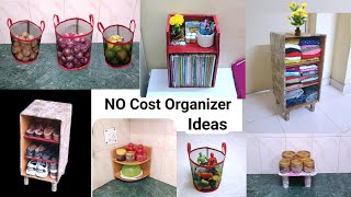 5 Easy DIY Organizer Ideas From Waste materialCardboard Box Organizer IdeaDiy OrganizerOrganizer [upl. by Raval253]