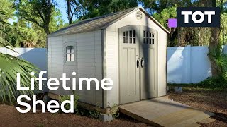 Lifetime Shed 8x10 ⭐️ 4 Years Later Review [upl. by Naamann]